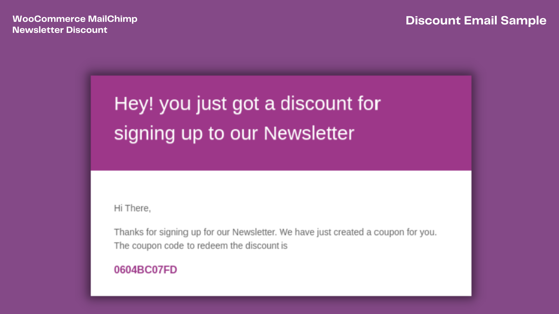 Coupon Settings.