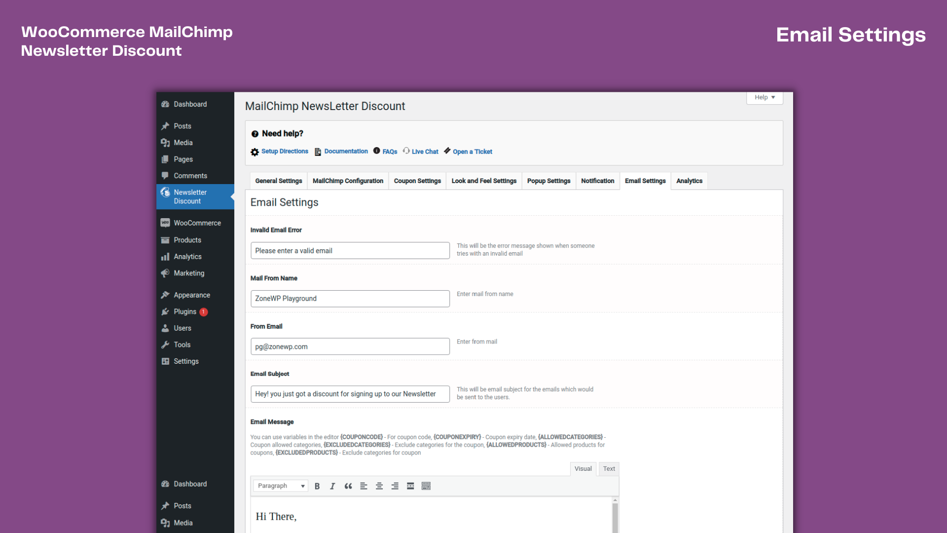 Form using shortcode.
