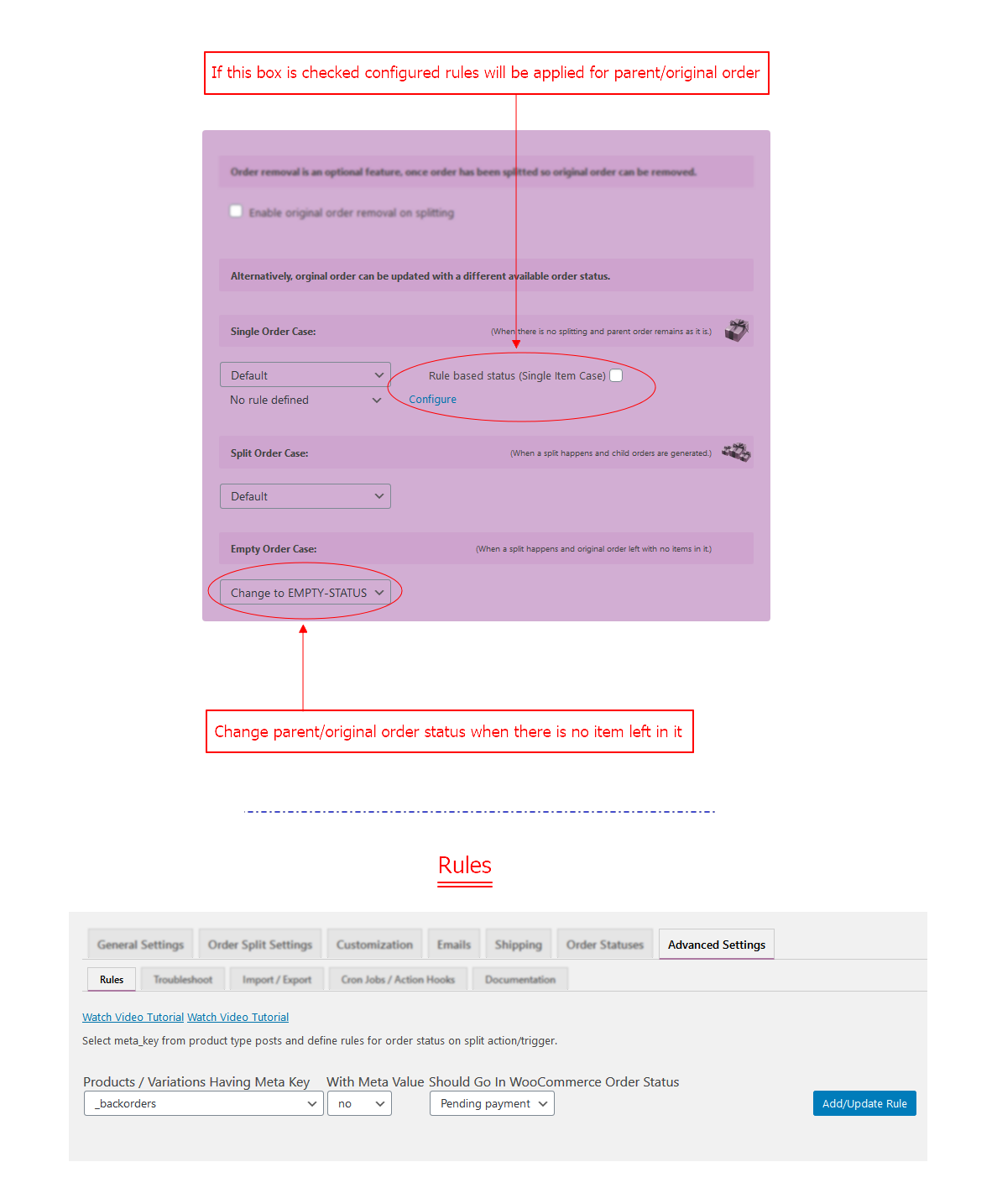 Split by Vendors (Terms)