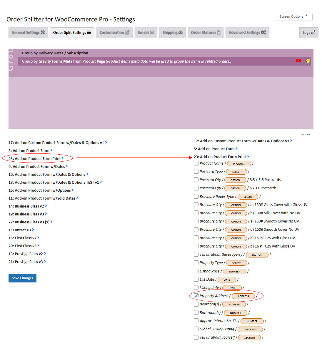 Assign a shipping class to a product under shipping section using Edit Product page.