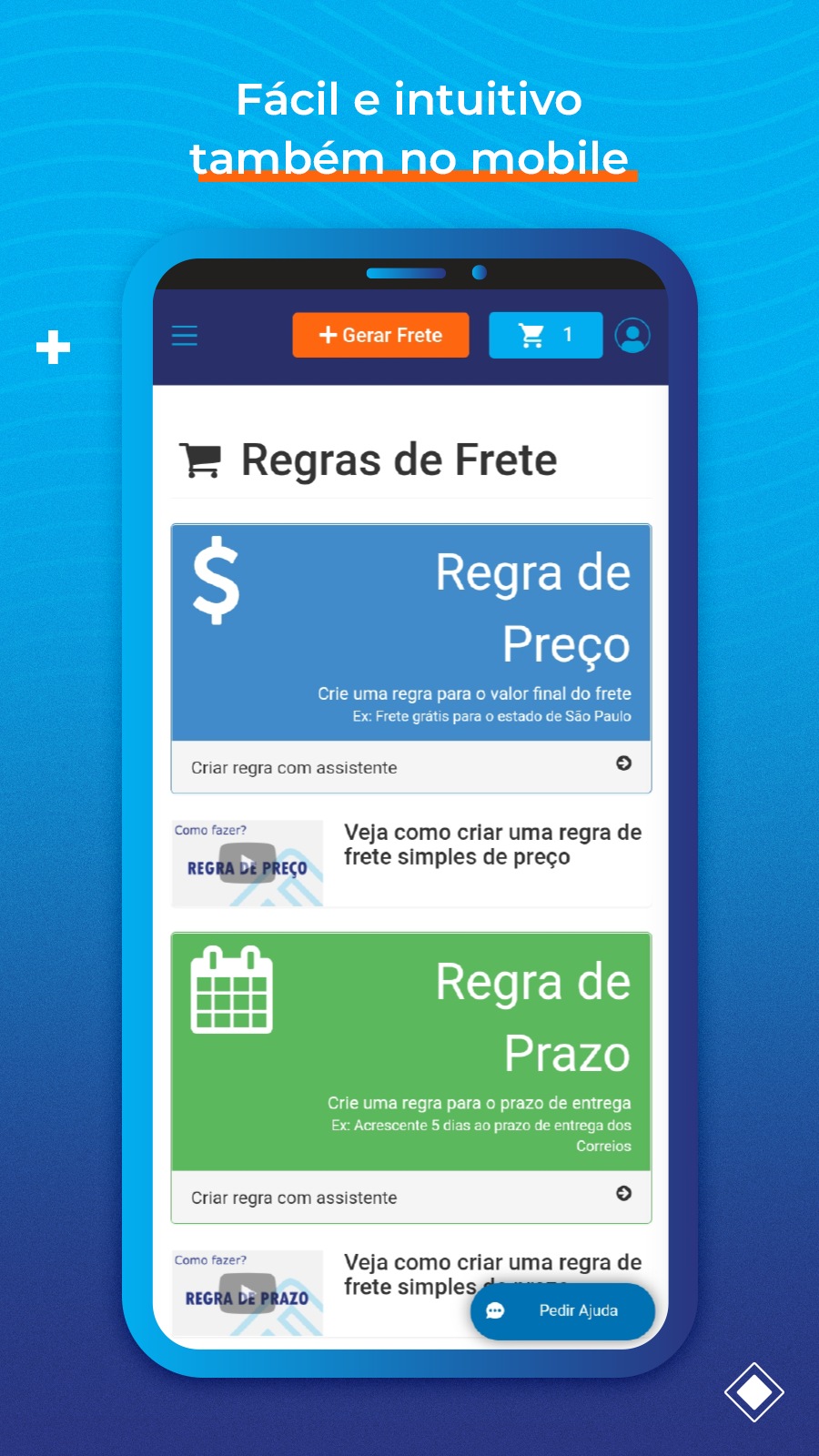 Versão mobile
