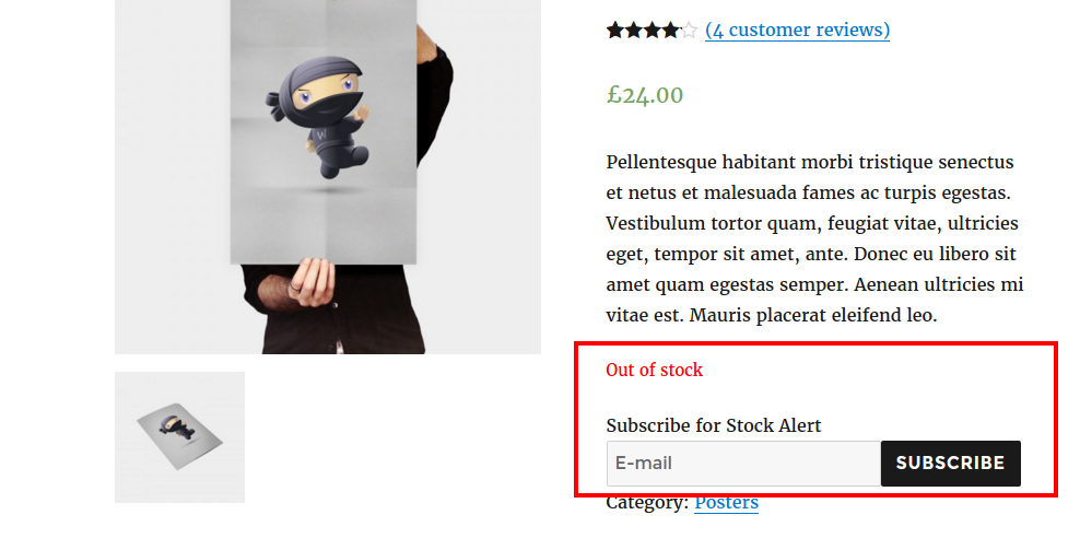 Woo Stock Alert **Frontend**