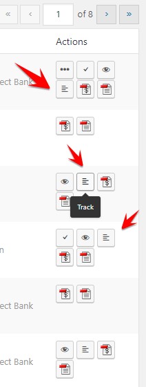 We have also added a tracking button on the orders listing page if a tracking number has been saved for an order. It will open The Courier Guy's tracking page with that waybill number.