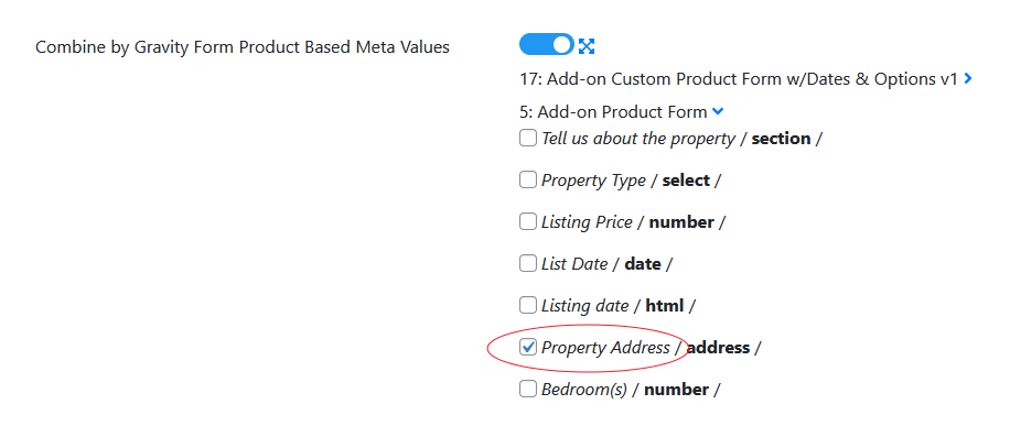 Retained meta keys from selected orders.