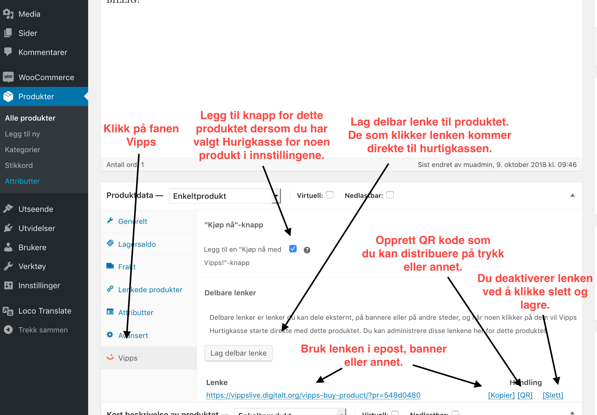 Enter your Vipps account keys and configure the plugin.