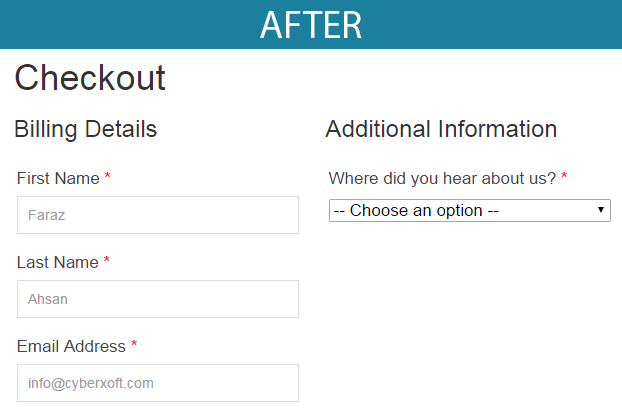 WooCommerce Checkout For Downloadable Products Screenshot 1.