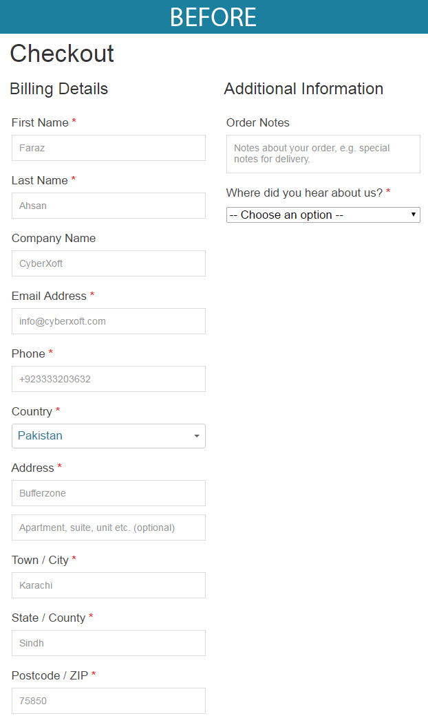 WooCommerce Checkout For Downloadable Products Screenshot 2.