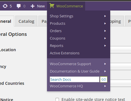 WooCommerce Toolbar / Admin Bar Addition in action - default status. ([Click here for larger version of screenshot](https://www.dropbox.com/s/v6kj5kcbfo22y1a/screenshot-1.png))