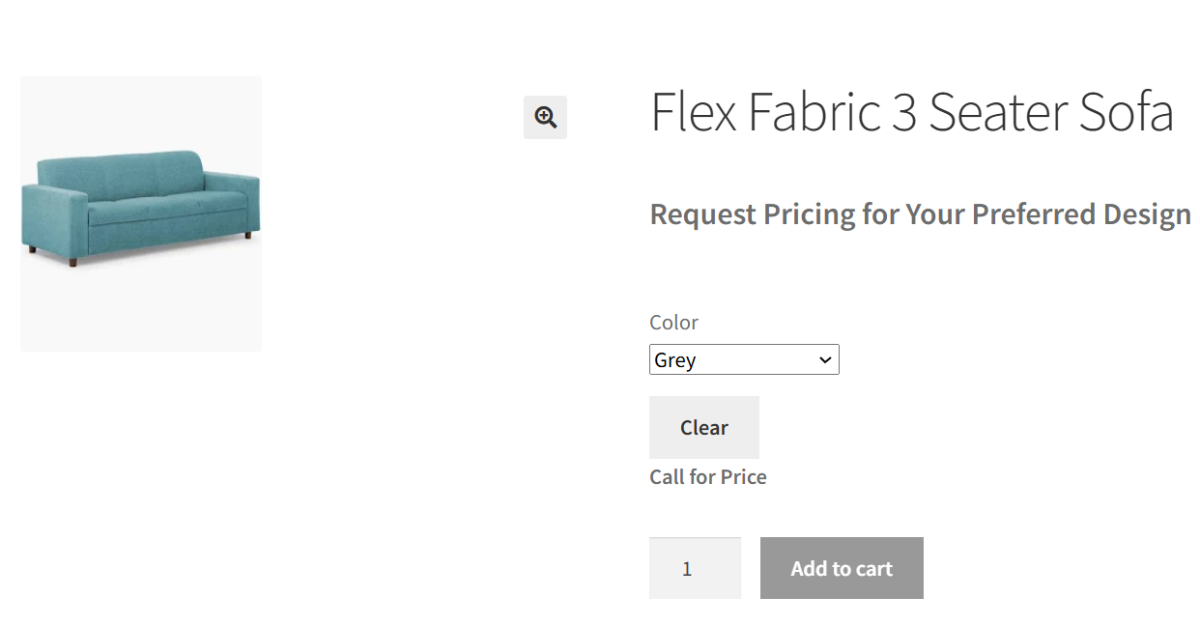 Apply Call for Price by price range.