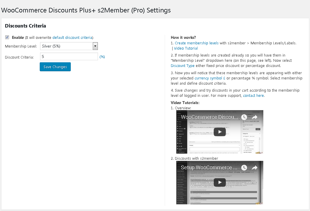 WooCommerce Products Listing