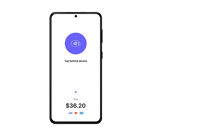 Get started with no additional hardware using Tap to Pay on iPhone, or Tap to Pay on Android.