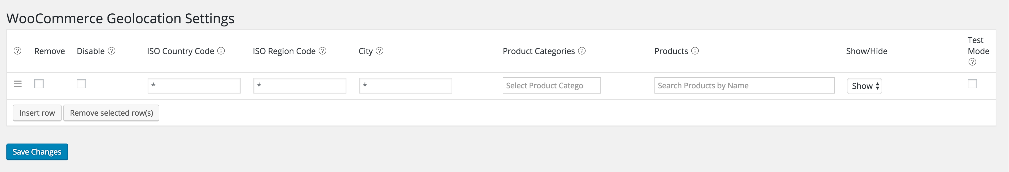 This screen shot shows the options.