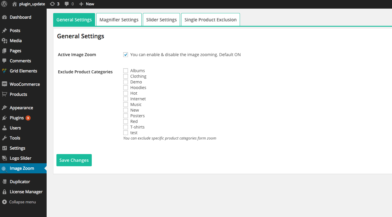 General Settings ( PRO version Only ).