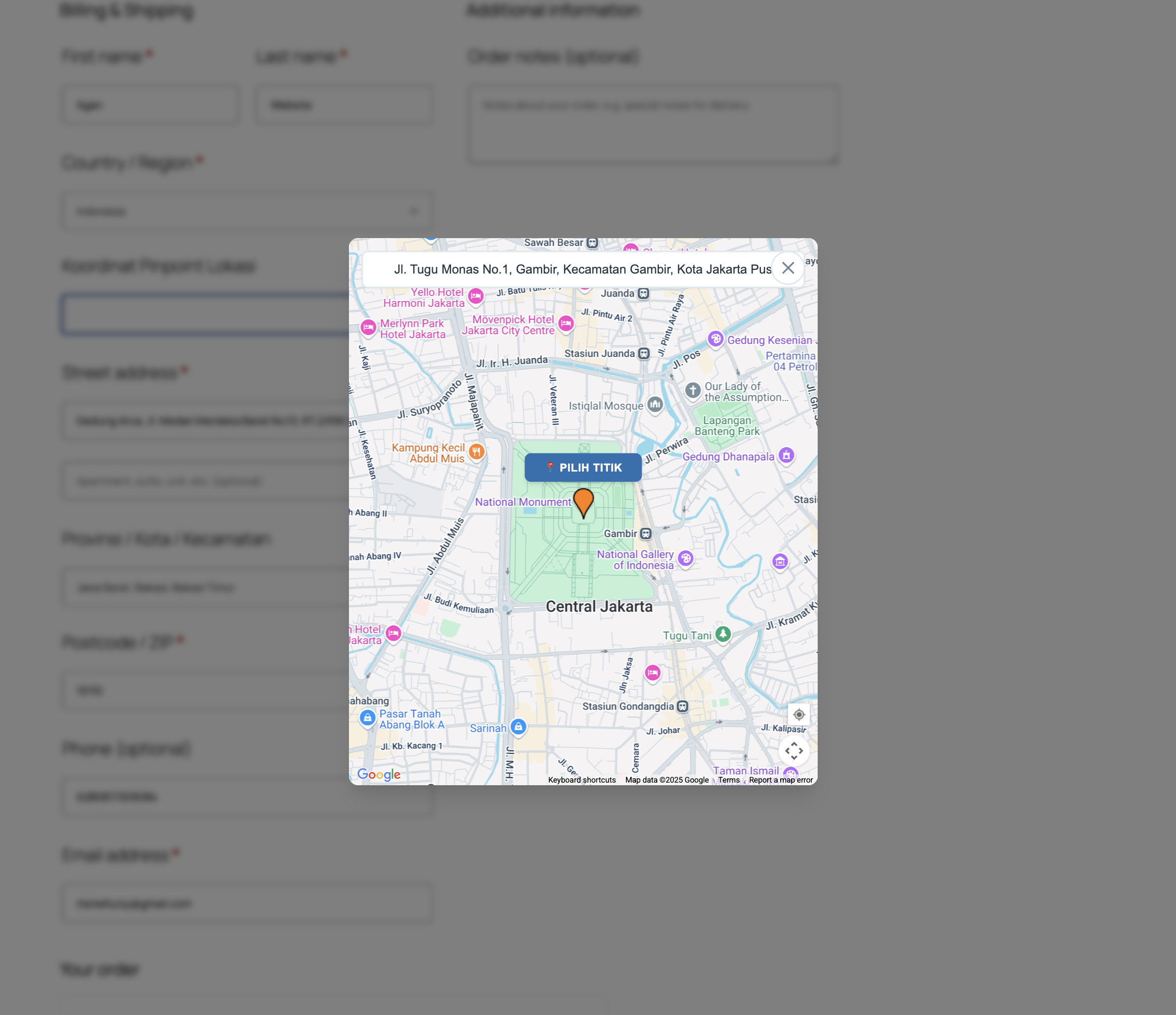 Pengalaman checkout mobile yang optimal