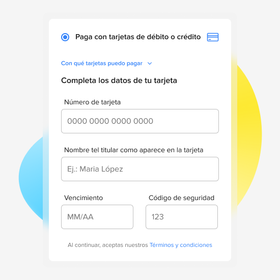 This is what the Customized Checkout looks like in your store. You can activate payments with cards and also cash.