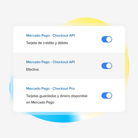 Once you install the Mercado Pago Plugin, you will find the 3 checkouts available in the Payment settings in WooCommerce. You can activate them simultaneously or choose one of them. Remember that they must be configured before enabling them.