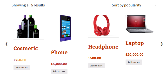 This is Front-End Quick View Page. By Clicking on that you can see the quick view of a product.