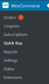 WC Quick Buy Settings