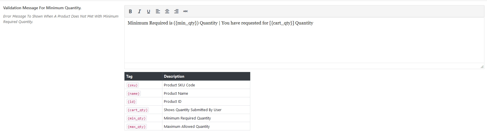 Plugin Settings