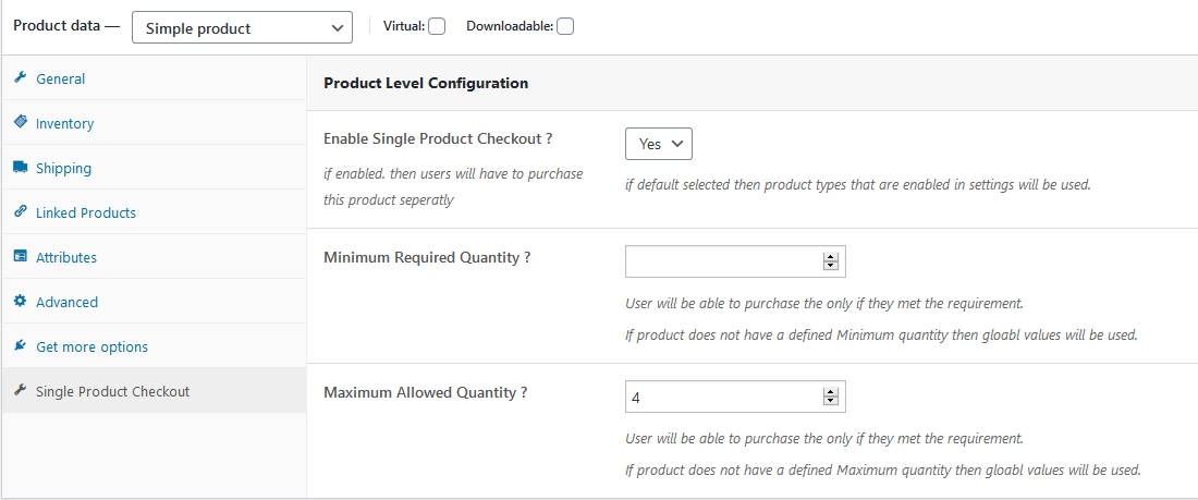 Product Option
