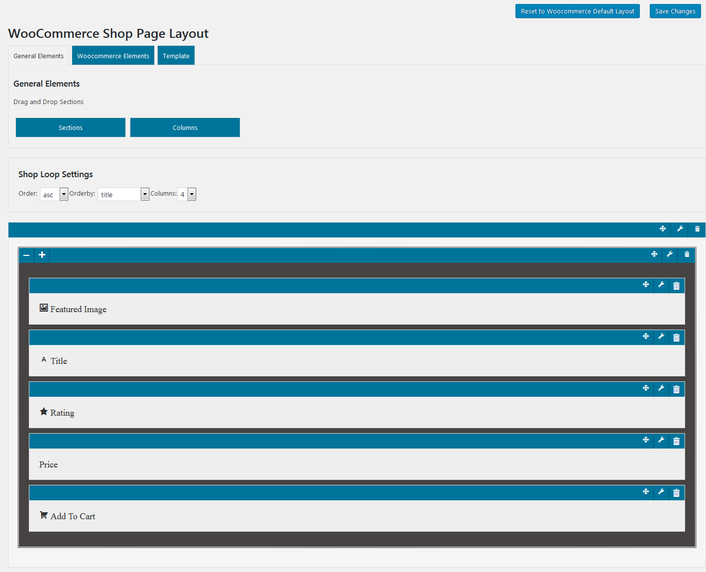 Woolayout product page.