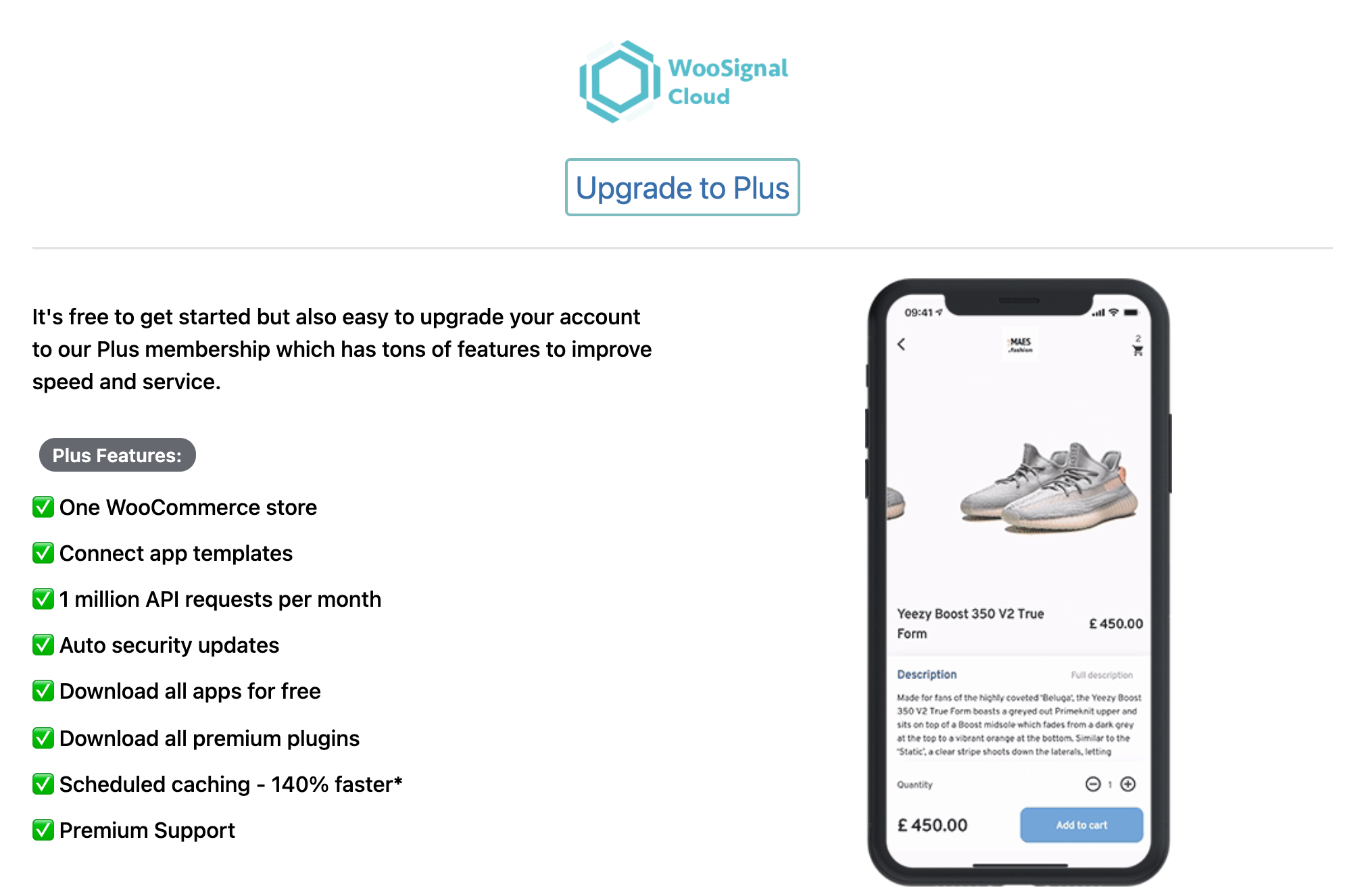 WooCommerce app templates available