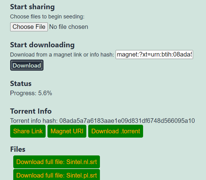 Main screenshot