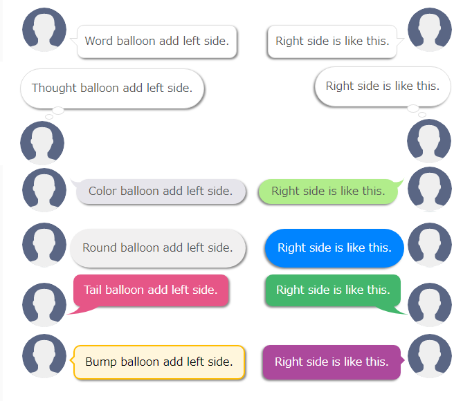 Blog Post: Speech balloon with avatar.