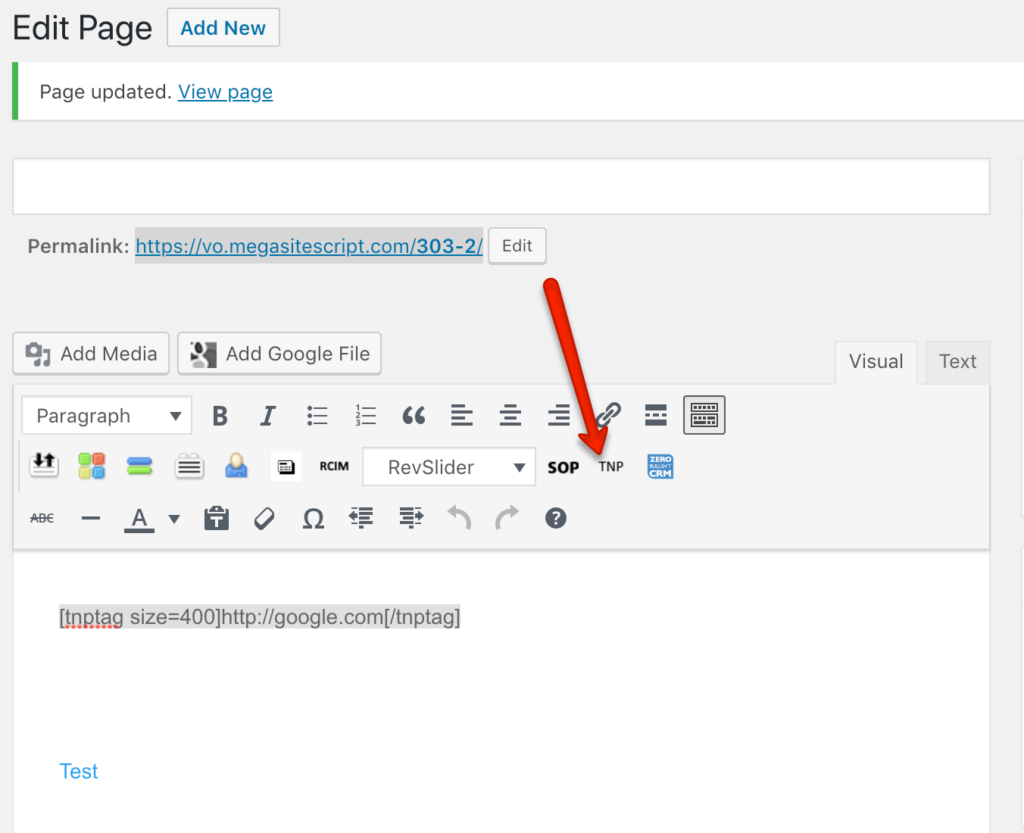 Classic Editor (or WP versions below 5.0) wysiwyg editor button to insert screenshots