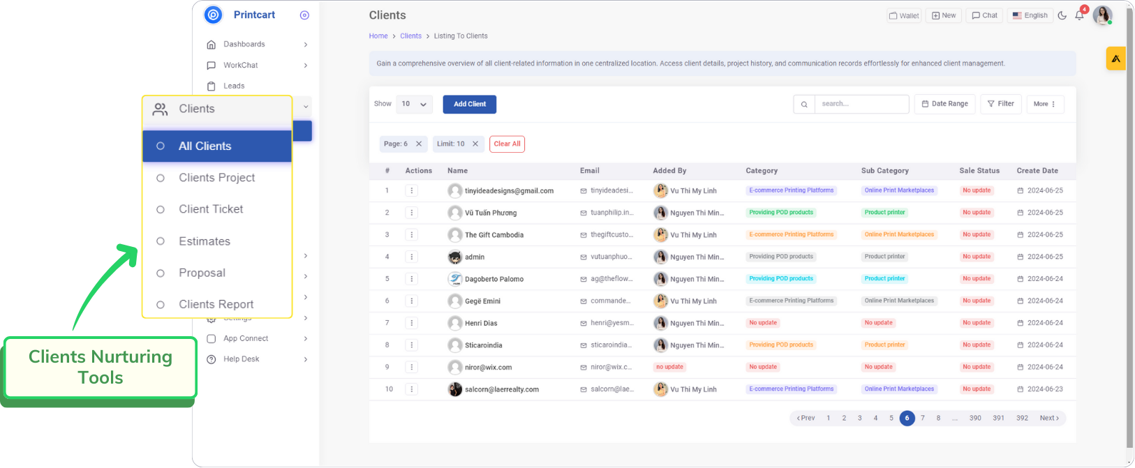 Client Hub