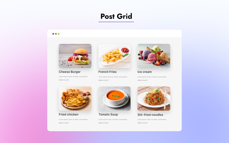 Post Grid