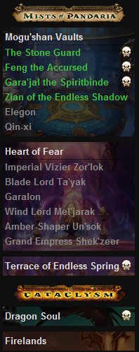 Sample dark theme