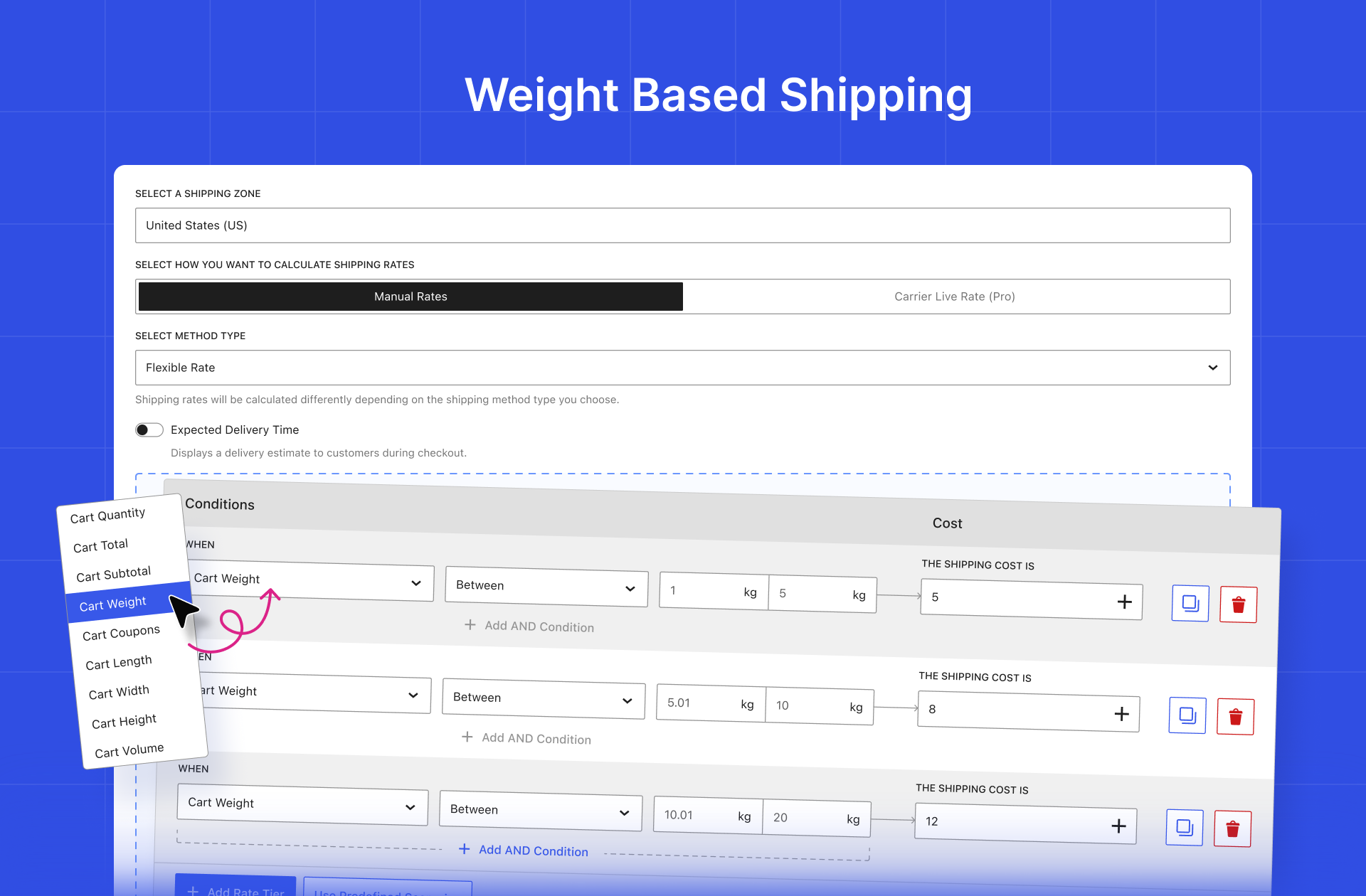 Weight-Based Shipping