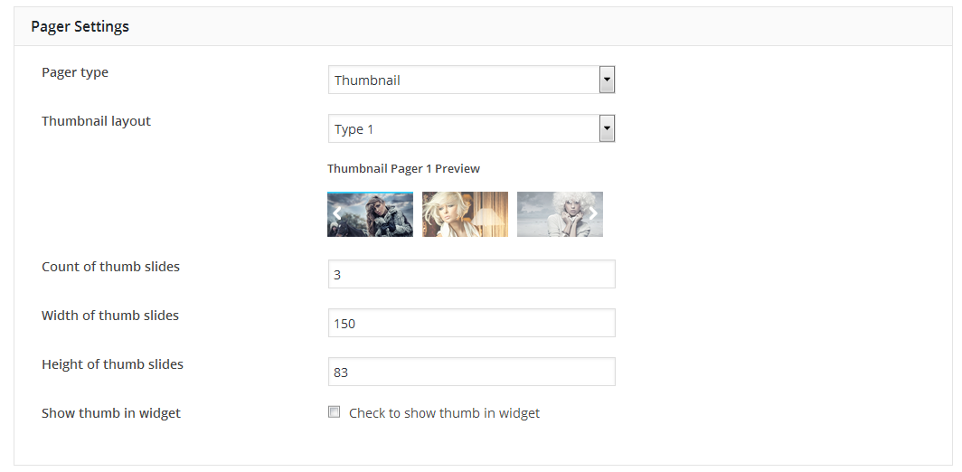 Frontend Slider Thumbnail Pager Type 10