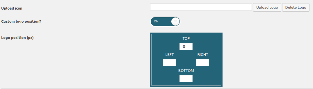 WP Accessibility Helper - Settings Page - part 2 ( screenshot #1 )