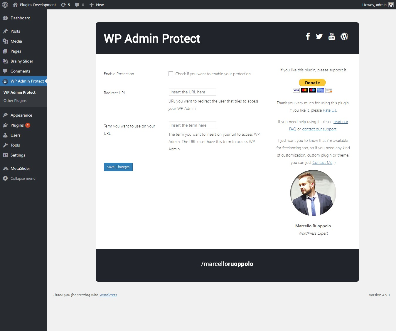 Plugin Screenshot