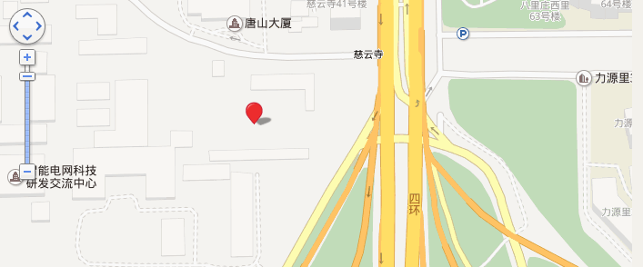 正常状态下是一个跳动(实际跳动幅度大于截图上的)的红色图钉.