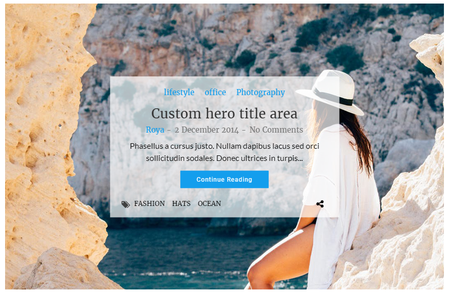Frontend  List Template 1