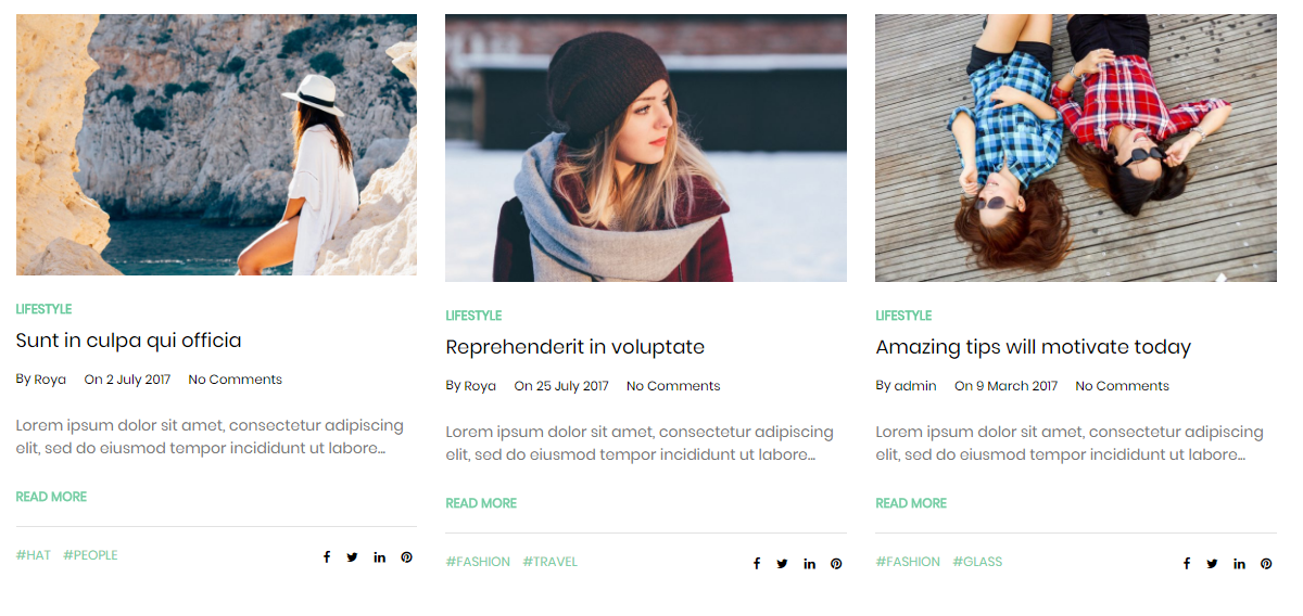 Frontend List Template 2
