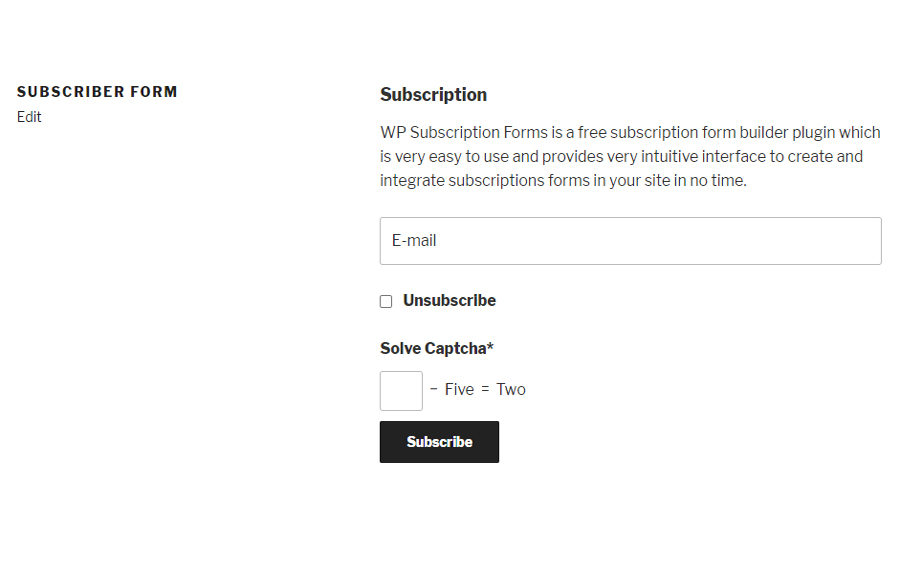 Captcha Other Settings Page.