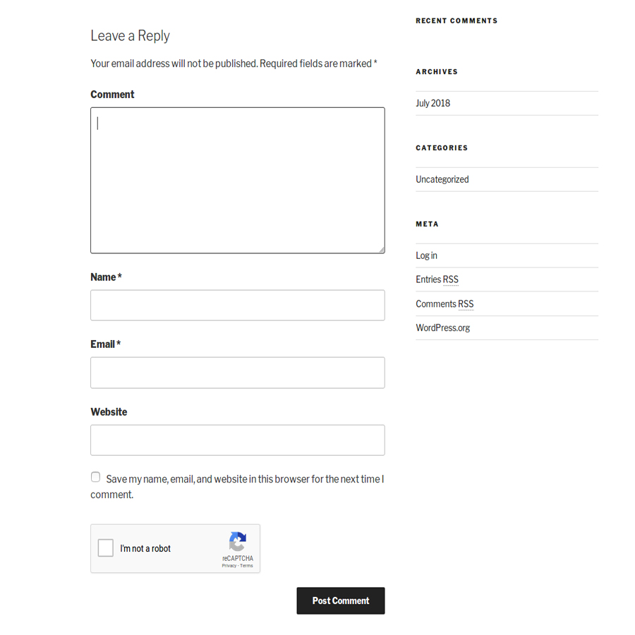 BBPress new Topic form with WP Captcha.