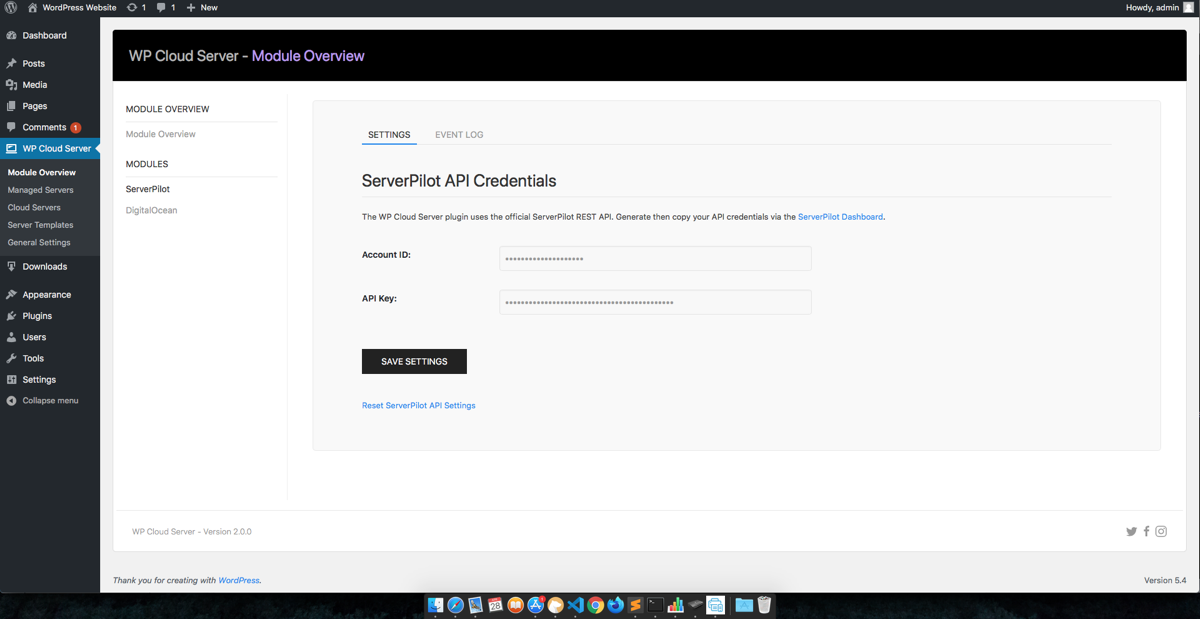 Create New Managed Server
