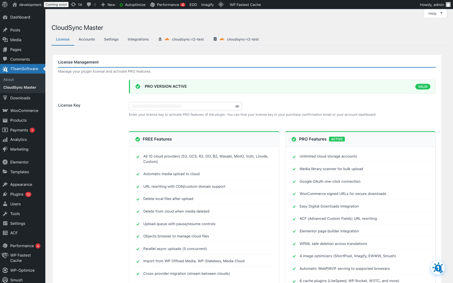 Provider Selection - Choose from 10 cloud providers including Cloudflare R2, AWS S3, Google Cloud