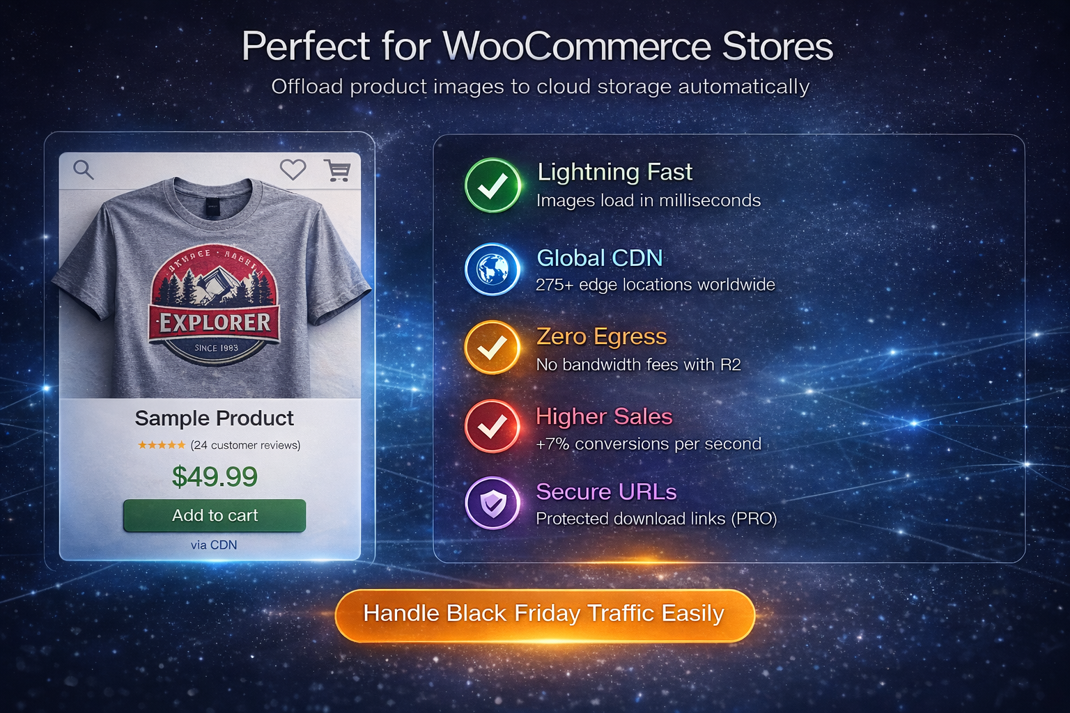 Google Cloud Setup - One-click OAuth or Service Account JSON authentication options