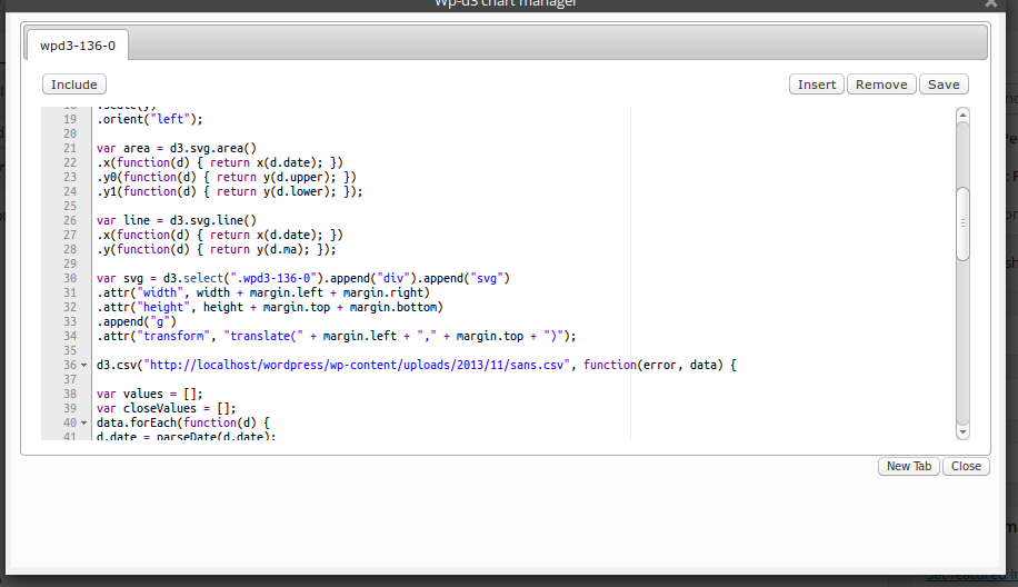 Live example <a href="http://figurebelow.com/d3/short-tutorial-into-wp-d3-v2/">here</a>