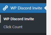 Image showing the menu item in admin menu