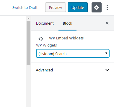 Block Options