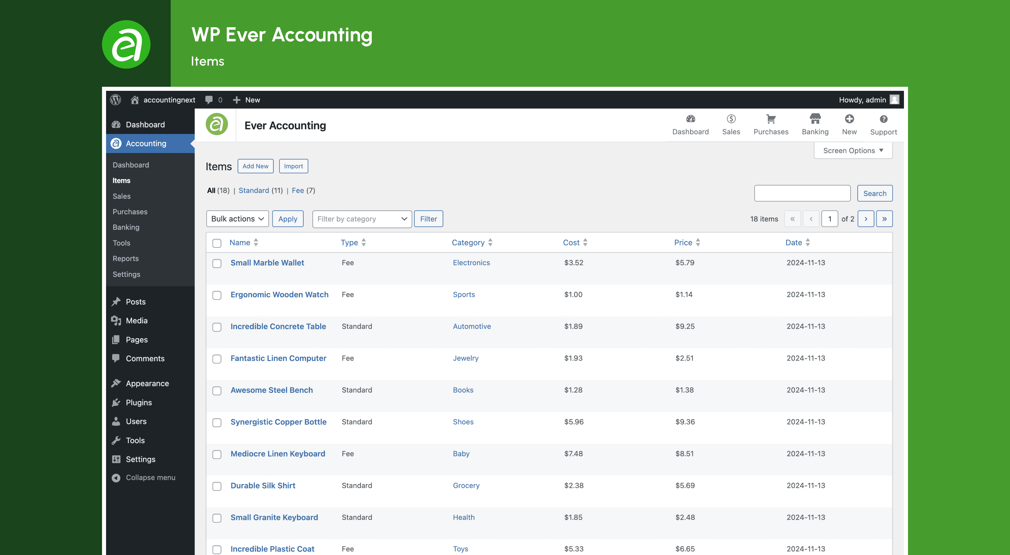 Add/Edit Customer: Create or edit customers with ease.