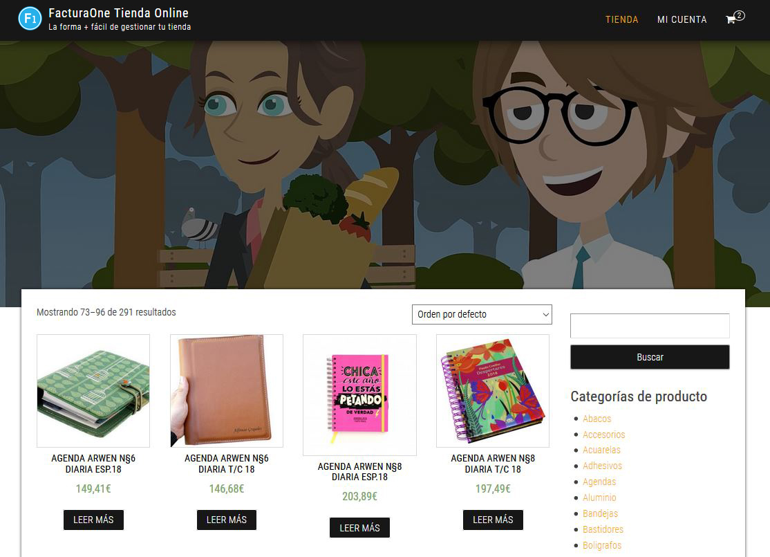 Factura generada en PDF enlazada al pedido de WooCommerce