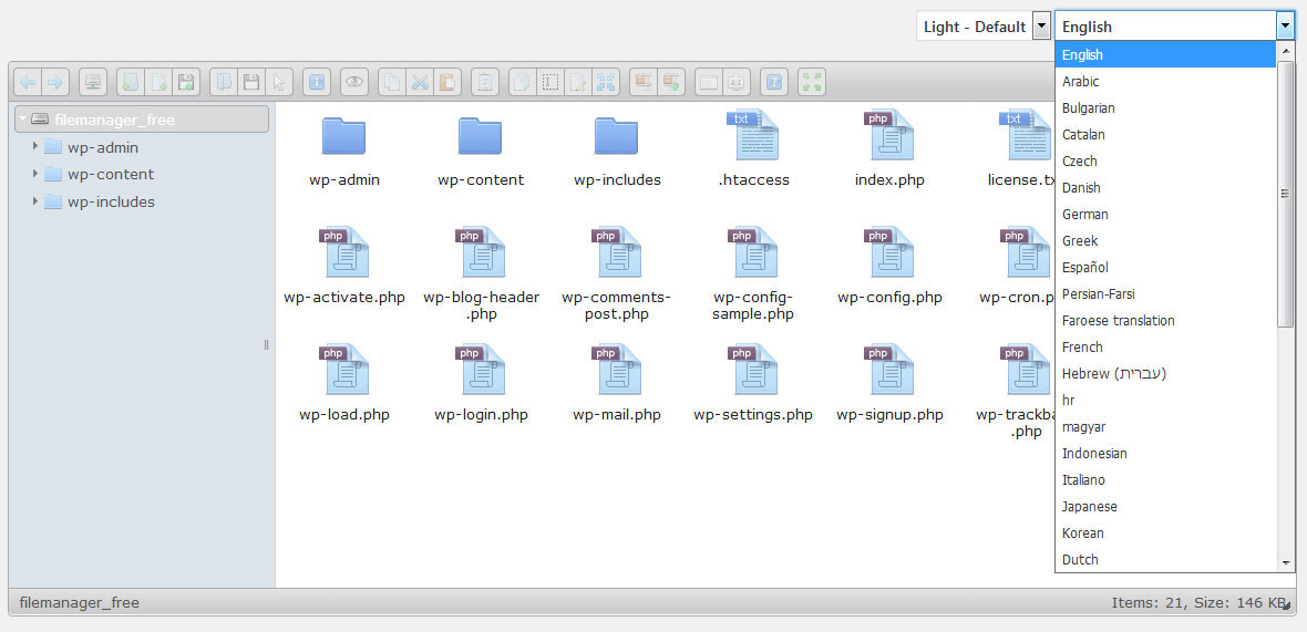 Make a folder or file archive as zip.